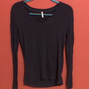 Fitted Long Sleeve Blouse